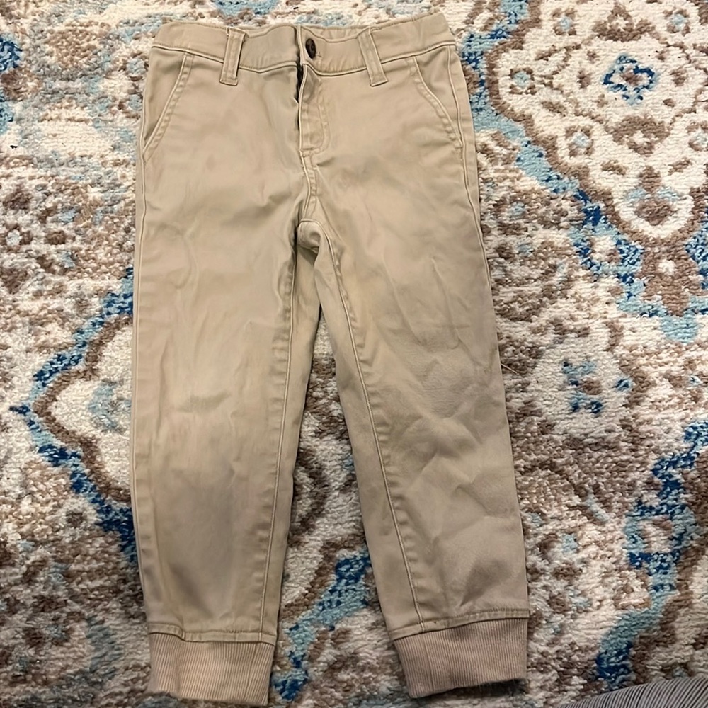 Boys khaki pants. Great condition. Jogger style.